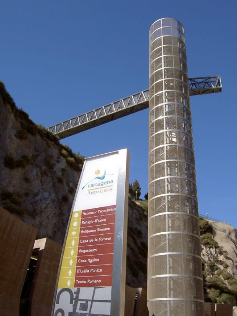 Torre Ascensor Panorámico (Murcia) Finsa Arquitectura